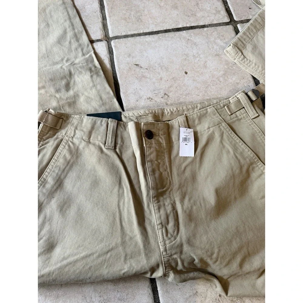 NWT Banana Republic‎ HERITAGE CARGO PANT Maverick Tan Size 33 Long